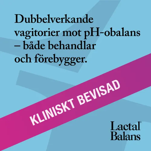 Vagitorier mot Bakteriell Vaginos