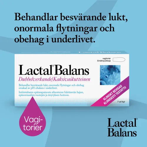 Vagitorier mot Bakteriell Vaginos
