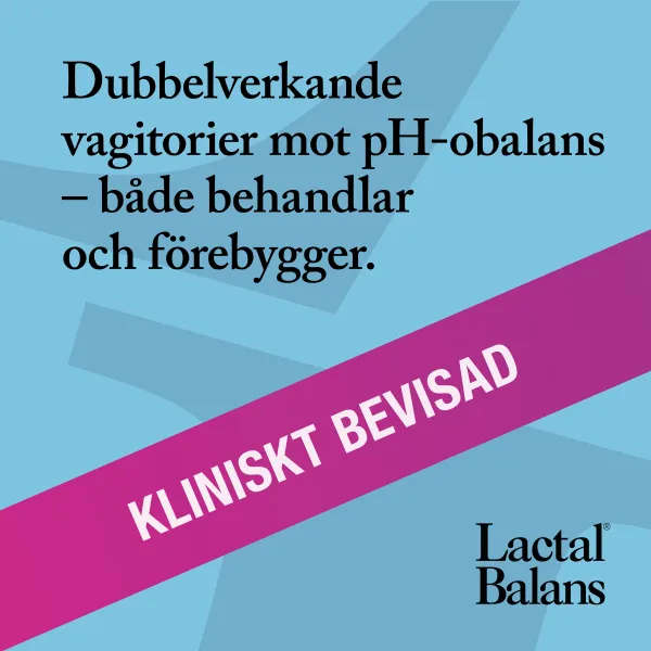 Vagitorier mot Bakteriell Vaginos